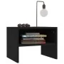 Mesita de noche madera contrachapada negro 40x30x30 cm de vidaXL, Mesitas de noche - Ref: Foro24-800065, Precio: 26,23 €, Des...