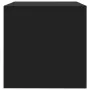 Mesita de noche madera contrachapada negro 40x30x30 cm de vidaXL, Mesitas de noche - Ref: Foro24-800065, Precio: 26,23 €, Des...