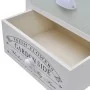 Mesitas de noche de estilo francés de madera 2 unidades de vidaXL, Mesitas de noche - Ref: Foro24-242875, Precio: 85,80 €, De...