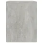 Mesita de noche madera contrachapada gris hormigón 40x30x40 cm de vidaXL, Mesitas de noche - Ref: Foro24-800017, Precio: 28,8...