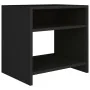Black plywood nightstand 40x30x40 cm by vidaXL, Nightstands - Ref: Foro24-800011, Price: 31,11 €, Discount: %