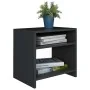 Black plywood nightstand 40x30x40 cm by vidaXL, Nightstands - Ref: Foro24-800011, Price: 31,11 €, Discount: %