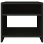 Black plywood nightstand 40x30x40 cm by vidaXL, Nightstands - Ref: Foro24-800011, Price: 31,11 €, Discount: %
