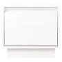 Mesita de noche madera maciza de pino blanco 35x34x32 cm de vidaXL, Mesitas de noche - Ref: Foro24-813397, Precio: 46,50 €, D...
