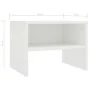 Mesita de noche madera contrachapada blanco 40x30x30 cm de vidaXL, Mesitas de noche - Ref: Foro24-800063, Precio: 30,50 €, De...