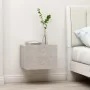 Mesitas de noche 2 uds contrachapada gris hormigón 40x30x30cm de vidaXL, Mesitas de noche - Ref: Foro24-801062, Precio: 77,03...