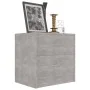 Mesitas de noche 2 uds madera contrachapada hormigón 40x30x40cm de vidaXL, Mesitas de noche - Ref: Foro24-801044, Precio: 55,...