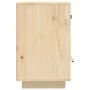 Mesita de noche madera maciza de pino 40x34x55 cm de vidaXL, Mesitas de noche - Ref: Foro24-818305, Precio: 58,36 €, Descuent...