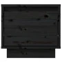 Mesitas de noche 2 uds madera maciza de pino negro 35x34x32 cm de vidaXL, Mesitas de noche - Ref: Foro24-813404, Precio: 50,3...