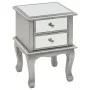 Mesita de noche de espejo de MDF y vidrio 34,5x30x50 cm de vidaXL, Mesitas de noche - Ref: Foro24-246658, Precio: 133,96 €, D...