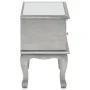 Mesita de noche de espejo de MDF y vidrio 34,5x30x50 cm de vidaXL, Mesitas de noche - Ref: Foro24-246658, Precio: 133,96 €, D...