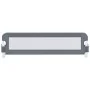 Gray polyester child bed safety rail 150x42 cm by vidaXL, Safety railings - Ref: Foro24-10167, Price: 32,92 €, Discount: %