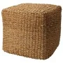 Home&Styling Puf redondo natural de hierba marina 40x40x38 cm de , Otomanas - Ref: Foro24-447473, Precio: 71,63 €, Descuento: %