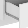 Mesitas de noche de pared 2 unidades blanco brillante de vidaXL, Mesitas de noche - Ref: Foro24-810948, Precio: 71,38 €, Desc...
