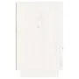 Mesita de noche madera maciza de pino blanco 40x34x55 cm de vidaXL, Mesitas de noche - Ref: Foro24-818317, Precio: 41,30 €, D...
