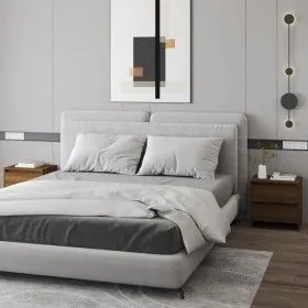 Mesitas noche 2 uds madera ingeniería marrón 45x34,5x44,5 cm de vidaXL, Mesitas de noche - Ref: Foro24-813043, Precio: 79,00 ...
