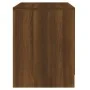 Nightstands 2 pcs brown engineered wood 45x34.5x44.5 cm by vidaXL, Nightstands - Ref: Foro24-813043, Price: 79,00 €, Discount: %