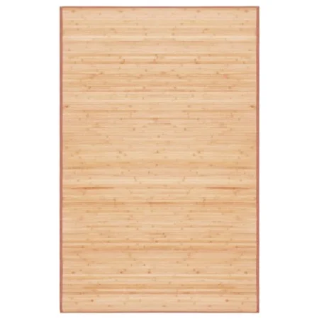 Alfombra de bambú marrón 100x160 cm de vidaXL, Alfombras - Ref: Foro24-247207, Precio: 46,97 €, Descuento: %