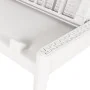 Tumbona de PP blanco 186x60x29 cm de , Tumbonas - Ref: Foro24-364215, Precio: 119,29 €, Descuento: %
