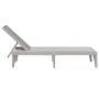 Gray PP lounger 186x60x29 cm by , Loungers - Ref: Foro24-364218, Price: 92,89 €, Discount: %