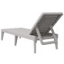 Tumbona de PP gris 186x60x29 cm de , Tumbonas - Ref: Foro24-364218, Precio: 92,89 €, Descuento: %