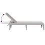 Gray PP lounger 186x60x29 cm by , Loungers - Ref: Foro24-364218, Price: 92,89 €, Discount: %