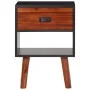 VidaXL Mesitas de noche 2 unidades madera de acacia maciza 40x30x57 cm de vidaXL, Mesitas de noche - Ref: Foro24-243177, Prec...
