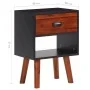 VidaXL Mesitas de noche 2 unidades madera de acacia maciza 40x30x57 cm de vidaXL, Mesitas de noche - Ref: Foro24-243177, Prec...