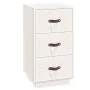 Bedside tables 2 pcs solid white pine wood 40x40x75 cm by vidaXL, Nightstands - Ref: Foro24-818338, Price: 136,61 €, Discount: %