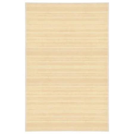 Alfombra de bambú color natural 100x160 cm de vidaXL, Alfombras - Ref: Foro24-247200, Precio: 35,21 €, Descuento: %