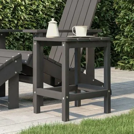 Mesa de jardín Adirondack HDPE antracita 38x38x46 cm de vidaXL, Mesas de jardín - Ref: Foro24-318642, Precio: 59,45 €, Descue...