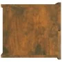 Mesita de noche madera contrachapada roble ahumado 40x30x30 cm de vidaXL, Mesitas de noche - Ref: Foro24-815412, Precio: 60,8...