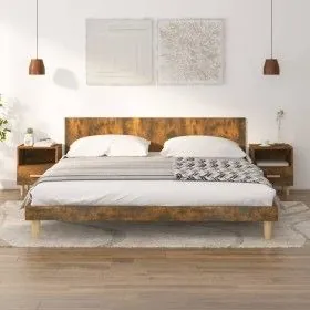 Nightstands 2 units smoked oak color 40x35x47 cm by vidaXL, Nightstands - Ref: Foro24-817298, Price: 49,51 €, Discount: %