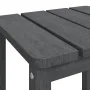 Mesa de jardín Adirondack HDPE antracita 38x38x46 cm de vidaXL, Mesas de jardín - Ref: Foro24-318642, Precio: 59,45 €, Descue...