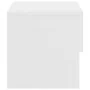 Mesitas de noche de pared 2 unidades blanca de vidaXL, Mesitas de noche - Ref: Foro24-810954, Precio: 52,84 €, Descuento: %
