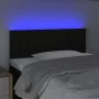 Black fabric headboard with LED 90x5x78/88 cm by , Headboards and footboards - Ref: Foro24-3121834, Price: 39,14 €, Discount: %