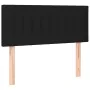 Black fabric headboard with LED 90x5x78/88 cm by , Headboards and footboards - Ref: Foro24-3121834, Price: 39,14 €, Discount: %