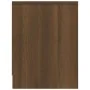 Mesita de noche madera contrachapada roble marrón 40x30x40 cm de vidaXL, Mesitas de noche - Ref: Foro24-815409, Precio: 40,27...