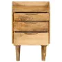 Mesita de noche de madera maciza de mango 40x30x59,5 cm de vidaXL, Mesitas de noche - Ref: Foro24-246788, Precio: 153,95 €, D...