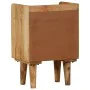 Mesita de noche de madera maciza de mango 40x30x59,5 cm de vidaXL, Mesitas de noche - Ref: Foro24-246788, Precio: 153,95 €, D...