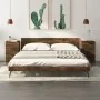 Mesitas de noche 2 unidades color roble ahumado 40x36x65 cm de vidaXL, Mesitas de noche - Ref: Foro24-817052, Precio: 78,64 €...