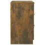 Mesitas de noche 2 unidades color roble ahumado 40x36x65 cm de vidaXL, Mesitas de noche - Ref: Foro24-817052, Precio: 78,64 €...