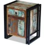 Mesita de noche de madera maciza reciclada de vidaXL, Mesitas de noche - Ref: Foro24-243278, Precio: 132,39 €, Descuento: %