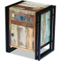 Mesita de noche de madera maciza reciclada de vidaXL, Mesitas de noche - Ref: Foro24-243278, Precio: 132,39 €, Descuento: %