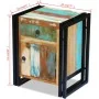 Mesita de noche de madera maciza reciclada de vidaXL, Mesitas de noche - Ref: Foro24-243278, Precio: 132,39 €, Descuento: %
