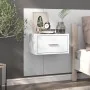 Weiße Wand-Nachttisch von vidaXL, Nachttische - Ref: Foro24-810971, Preis: 34,57 €, Rabatt: %