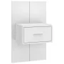 Weiße Wand-Nachttisch von vidaXL, Nachttische - Ref: Foro24-810971, Preis: 34,57 €, Rabatt: %
