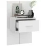 Weiße Wand-Nachttisch von vidaXL, Nachttische - Ref: Foro24-810971, Preis: 34,57 €, Rabatt: %