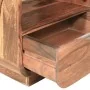 Mesitas de noche cajón 2 uds madera maciza sheesham 40x30x50 cm de vidaXL, Mesitas de noche - Ref: Foro24-243953, Precio: 247...