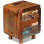 Recycled solid wood bedside table 43x33x51 cm by vidaXL, Nightstands - Ref: Foro24-243323, Price: 180,90 €, Discount: %
